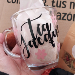 Taza personallizadas vinilo